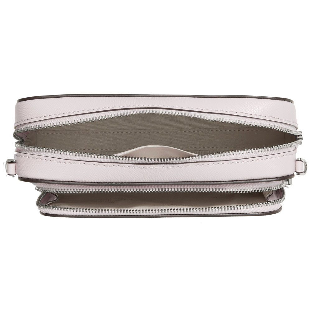 Kate Spade Staci Dual Zip Around Mini Crossbody Lilac Moonlight # KG036