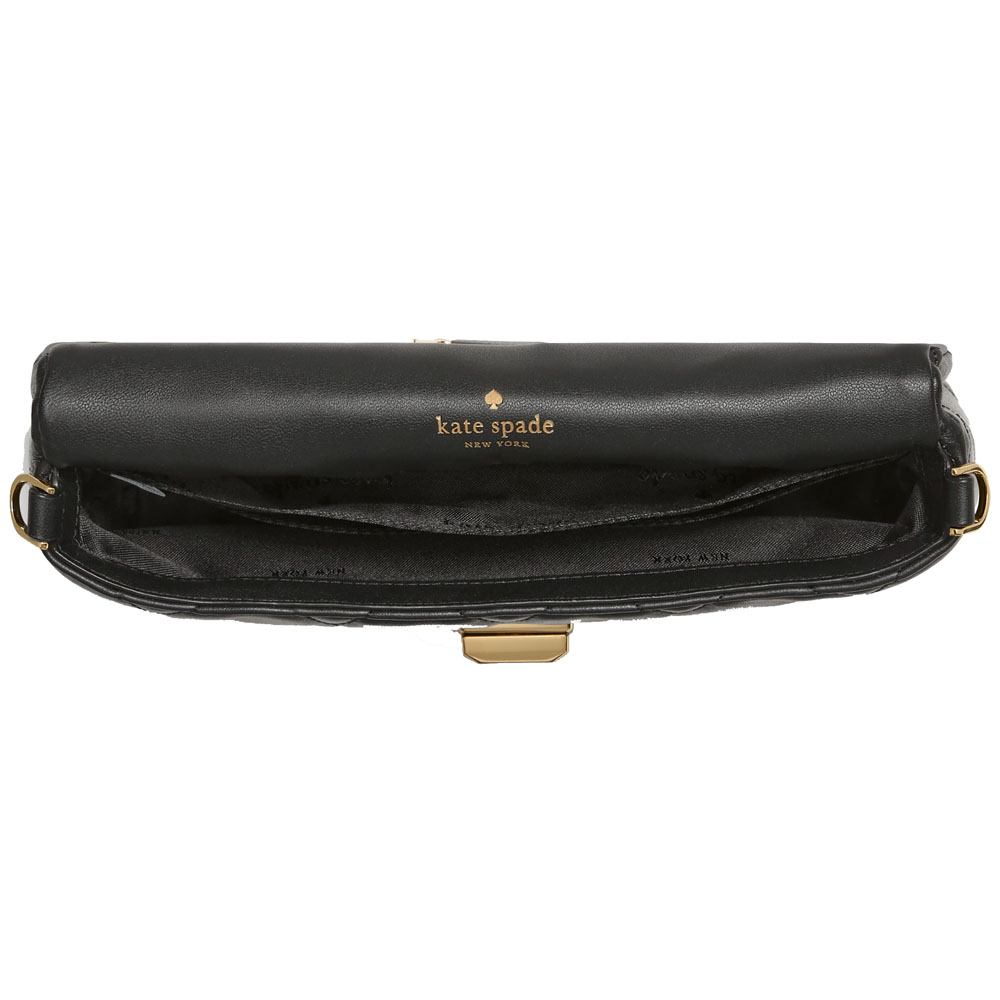 Kate Spade Carey Quilted Mini Crossbody Black # KM531