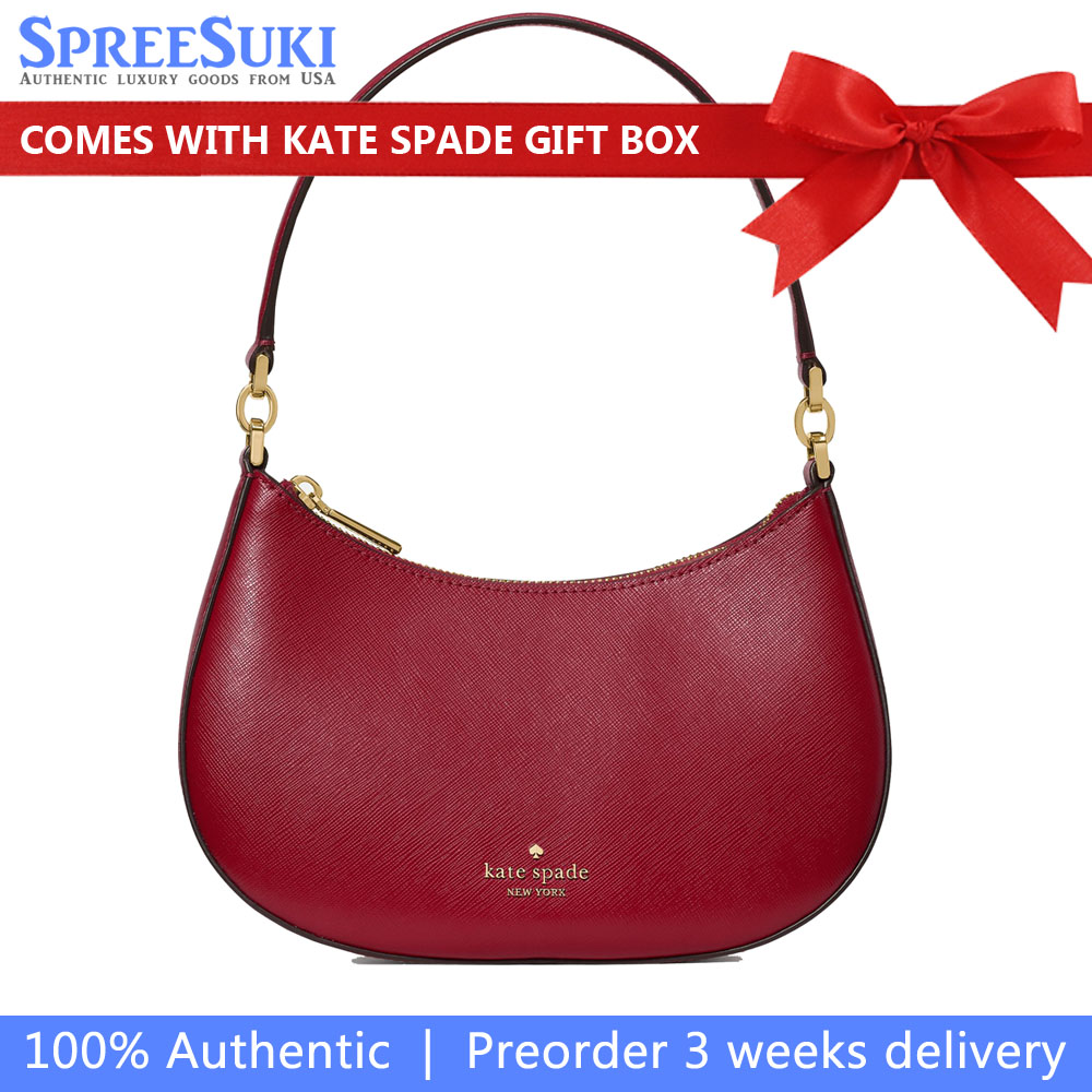 Kate Spade Paige Convertible Crossbody Perfect Cherry # KK983