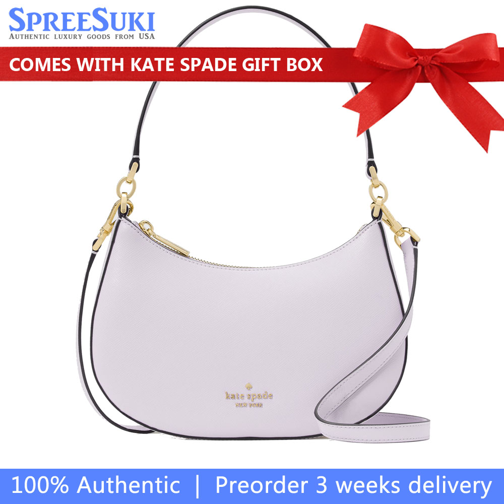 Kate Spade Paige Convertible Crossbody Lilac Moonlight # KK983