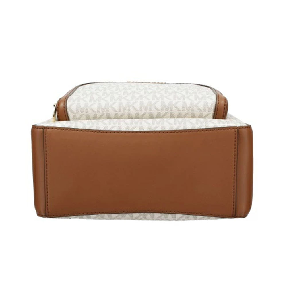 Michael Kors Jaycee Medium Zip Pocket Backpack Vanilla Acorn # 35S2G8TB2B