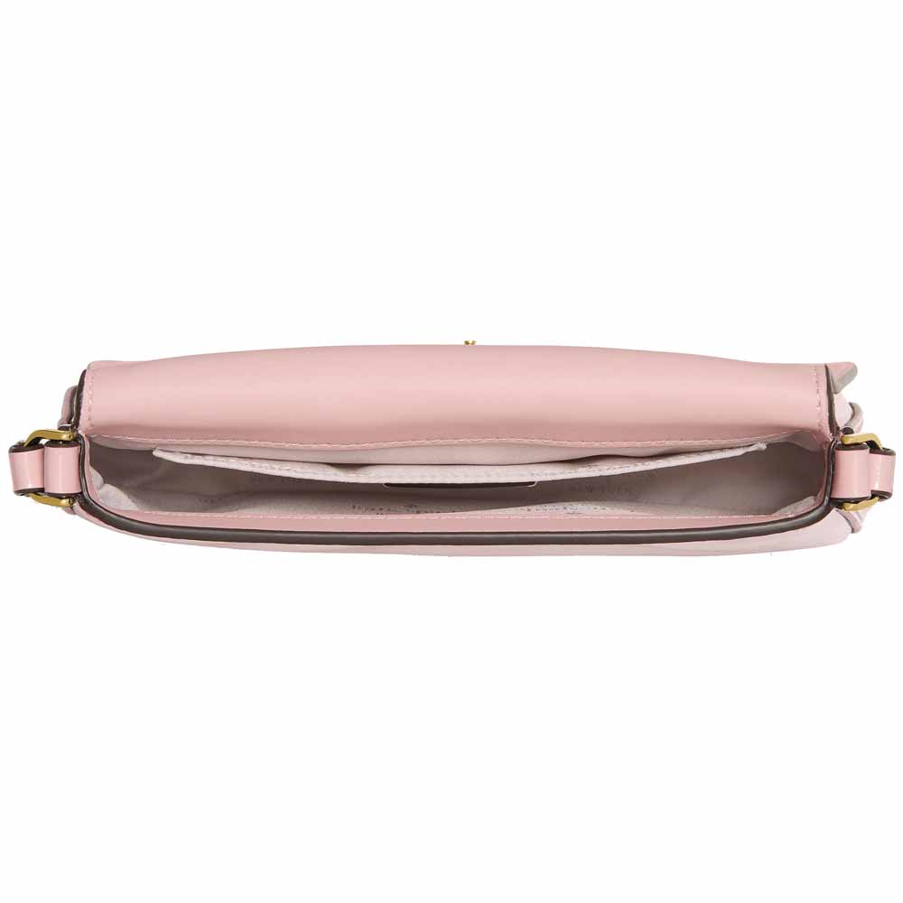 Kate Spade Reegan Patent Mini Flap Crossbody Tutu Pink Light pink # KM567