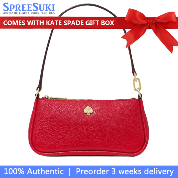 Kate Spade Kayla Convertible Wristlet Perfect Cherry # KK057