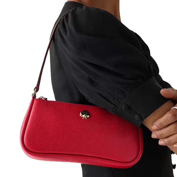 Kate Spade Kayla Convertible Wristlet Perfect Cherry Red # KK057