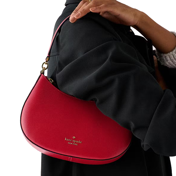 Kate Spade Paige Convertible Crossbody Perfect Cherry Red # KK983