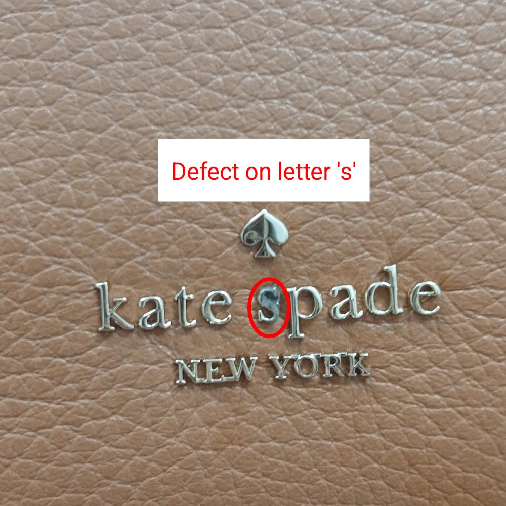 Kate Spade Crossbody Bag Satchel Lelia Medium Pebbled Leather Warm Gingerbread Brown # WKR00335