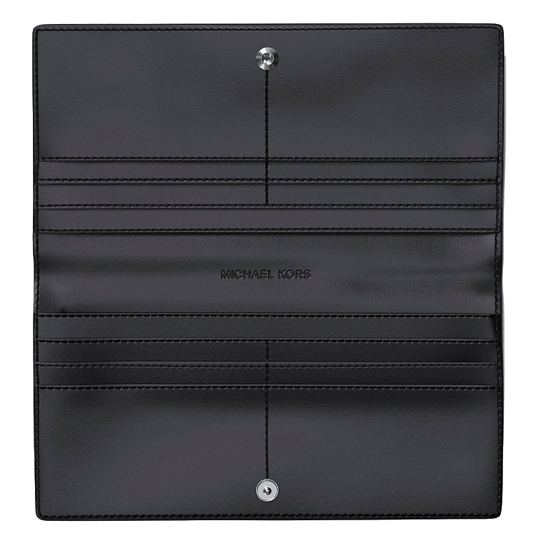 Michael Kors Carson Large Pebbled Leather Wallet Black # 35S5S2ZE3L