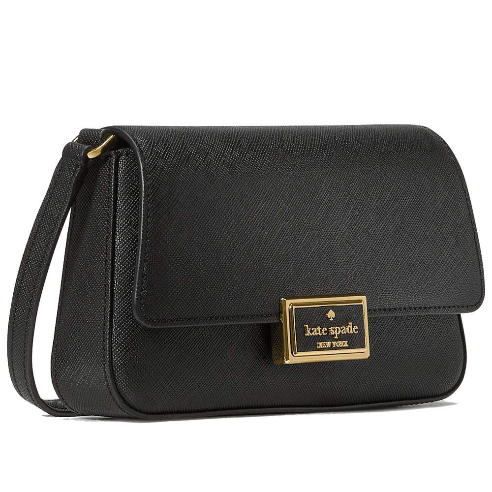 Kate Spade Reegan Mini Flap Crossbody Black # KM532