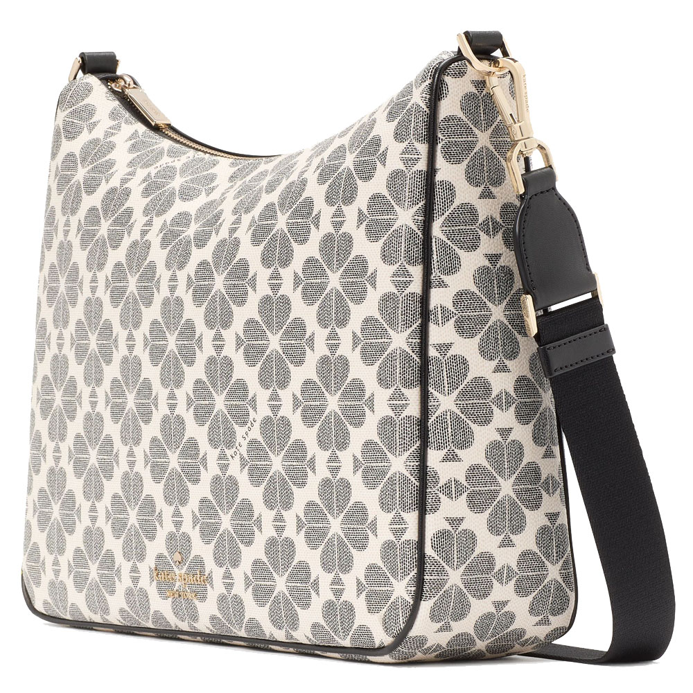 Kate Spade Spade Flower Pv Crossbody Black Multi # KK148