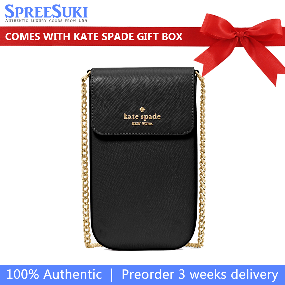 Kate Spade Madison Phone Crossbody Black # KK152