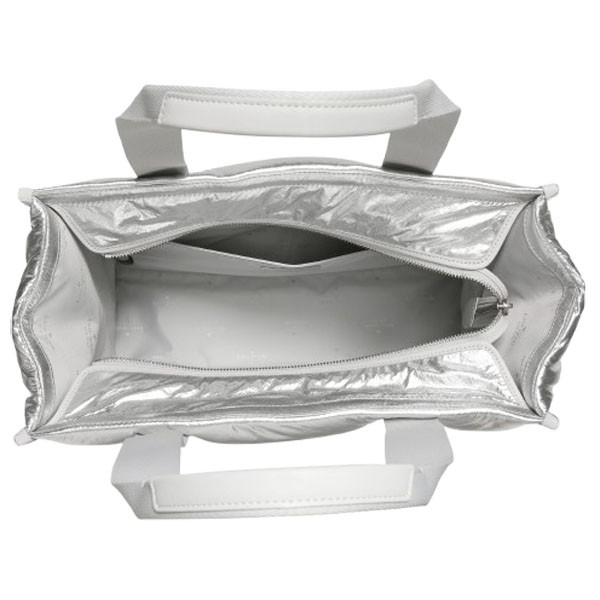 Kate Spade Kip Puffy Large Tote Silver # KO055