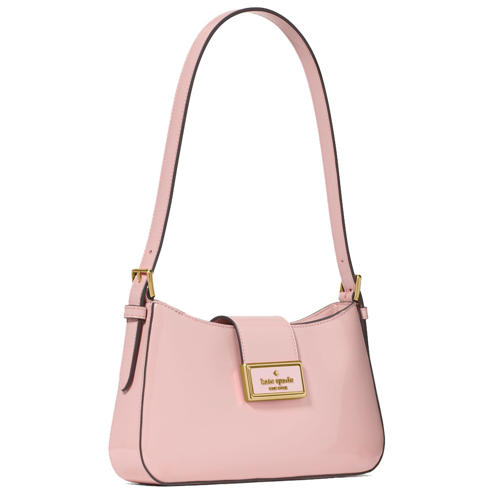 Kate Spade Reegan Patent Small Shoulder Bag Tutu Pink # KF530