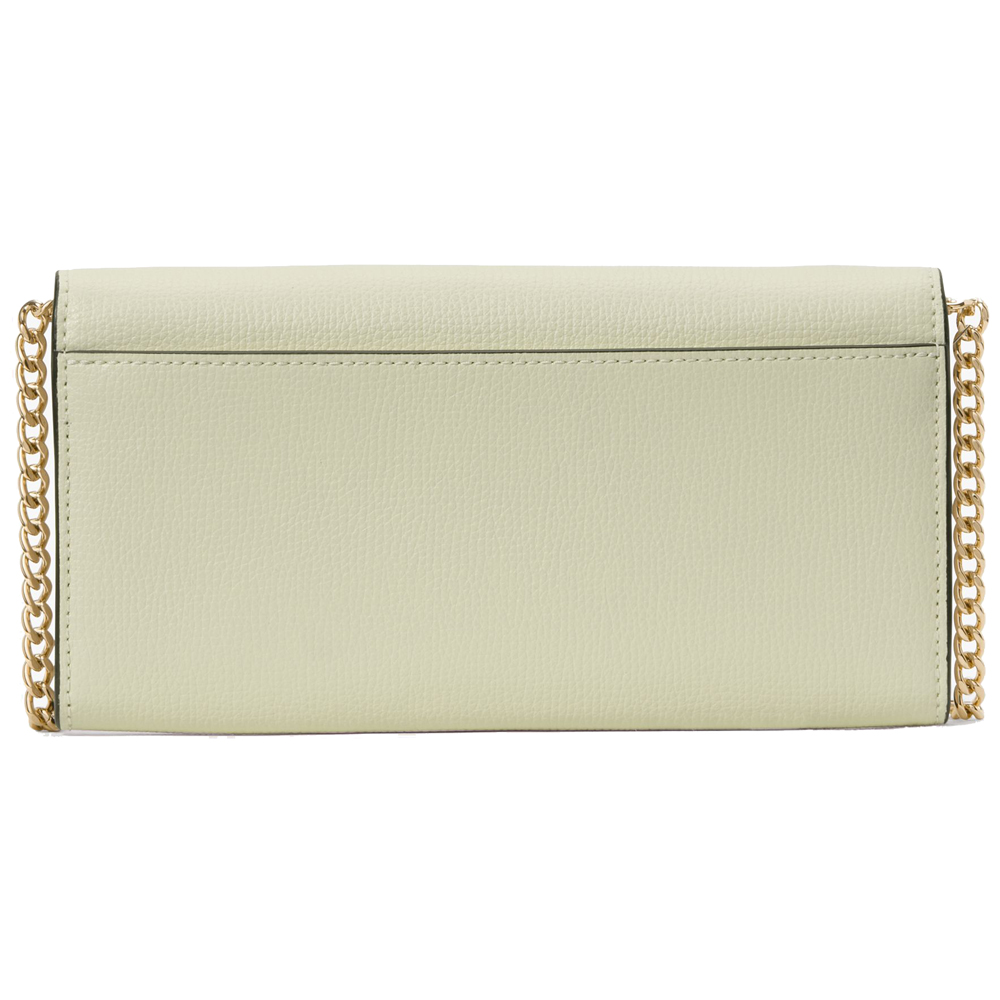Kate Spade Phoebe Turnlock Wallet-On-Chain Sage Bundle Light green # KK248