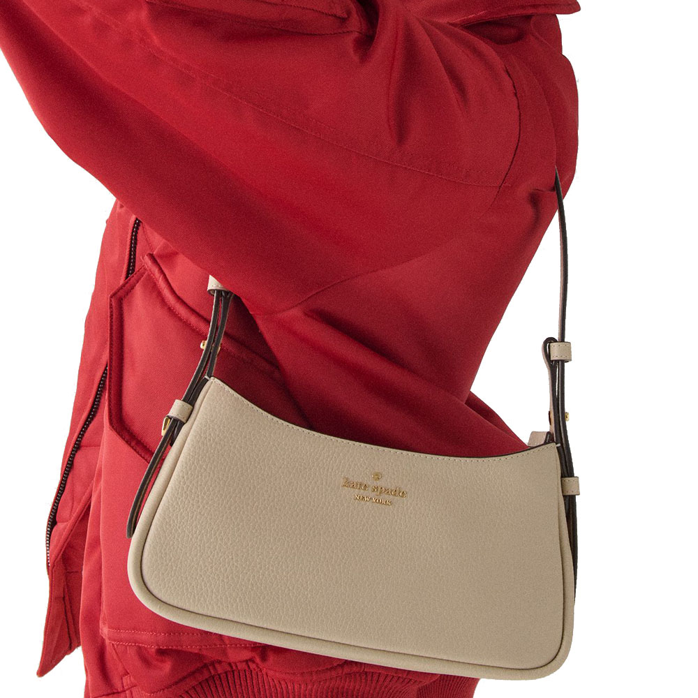 Kate Spade Juliette Small Shoulder Bag Light Sand Beige # KM545