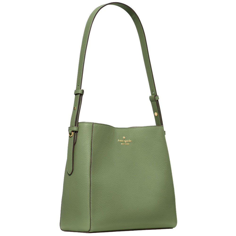 Kate Spade Juliette Medium Bucket Bag Cedar Stand Green # KM546