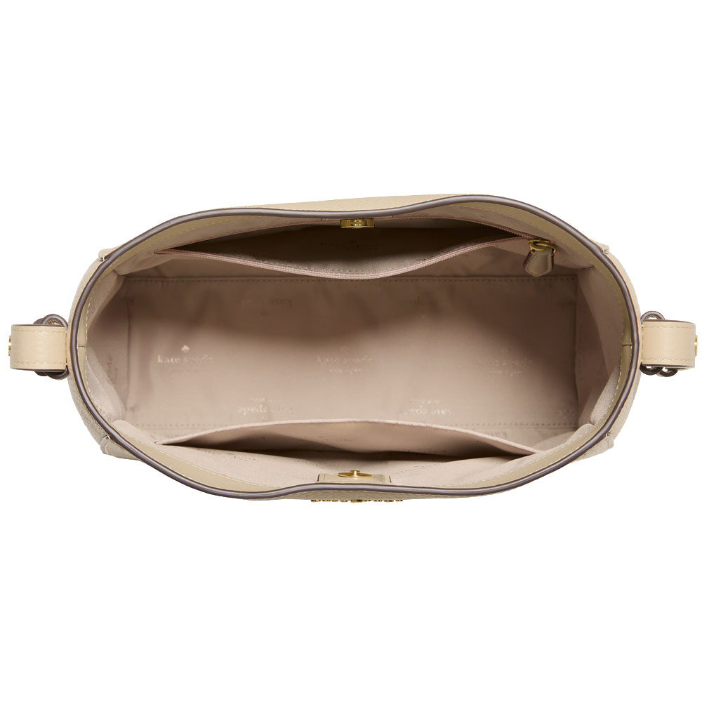 Kate Spade Juliette Medium Bucket Bag Light Sand Beige # KM546