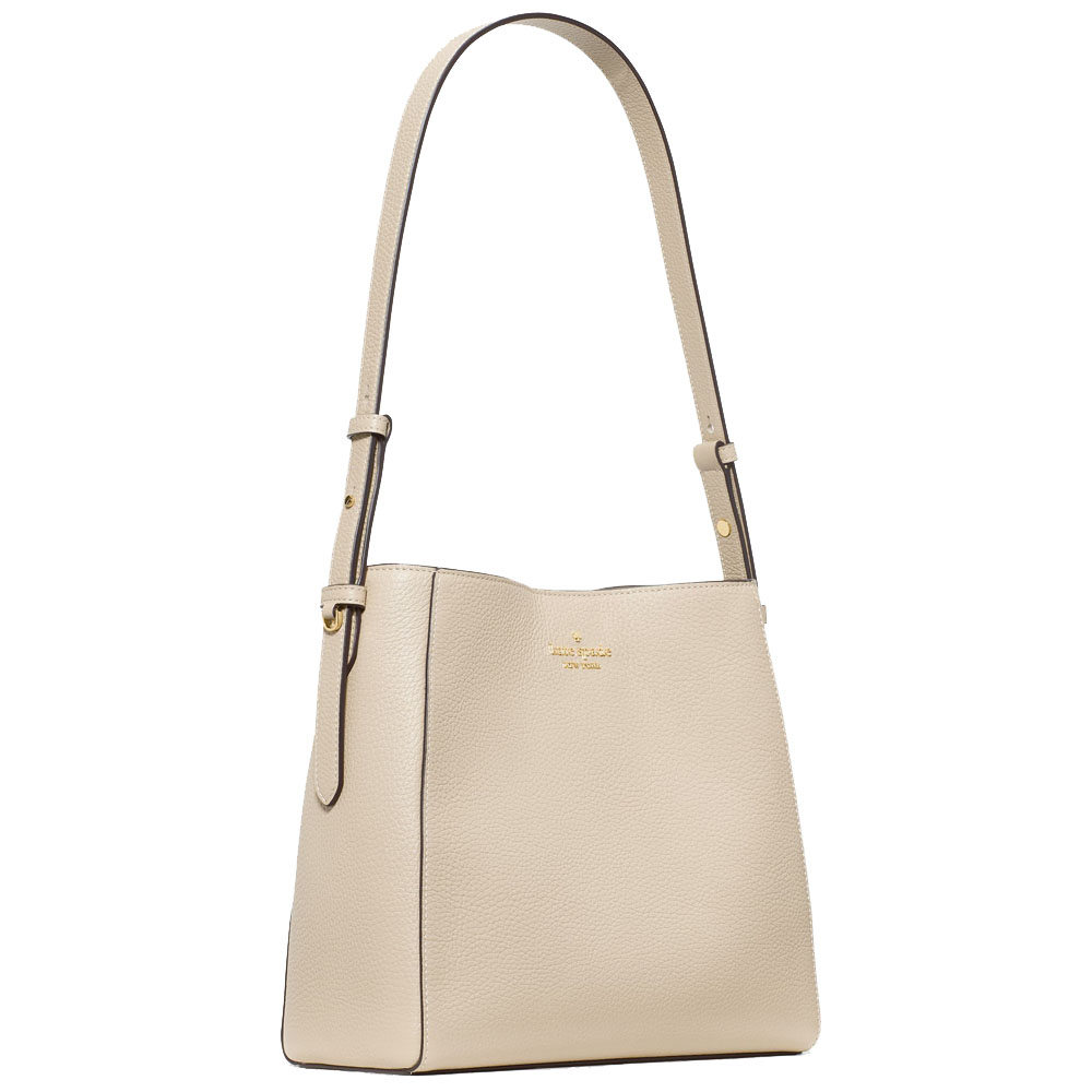 Kate Spade Juliette Medium Bucket Bag Light Sand Beige # KM546