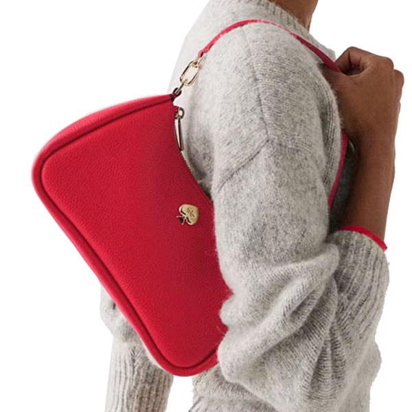 Kate Spade Kayla Small Convertible Shoulder Bag Perfect Cherry Red # KI904