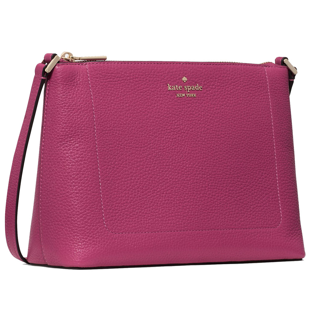 Kate Spade Leila Medium Crossbody Nouveau Rose Violet # KG464