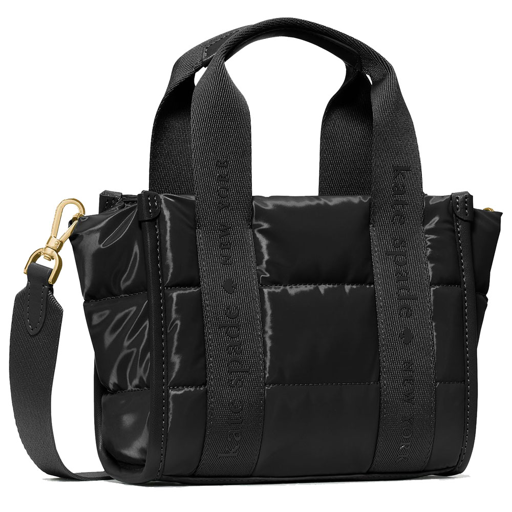 Kate Spade Kip Puffy Mini Tote Black # KM668