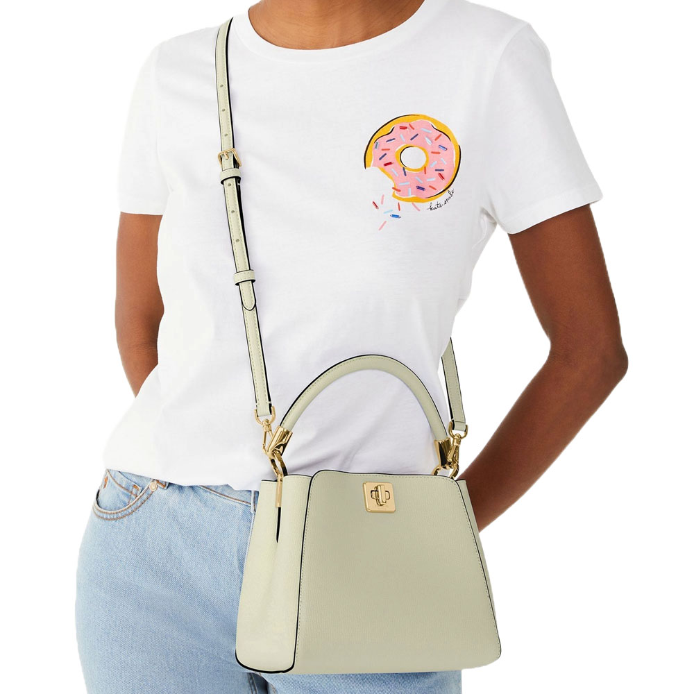 Kate Spade Phoebe Small Top Handle Bag Sage Bundle Light green # KF553