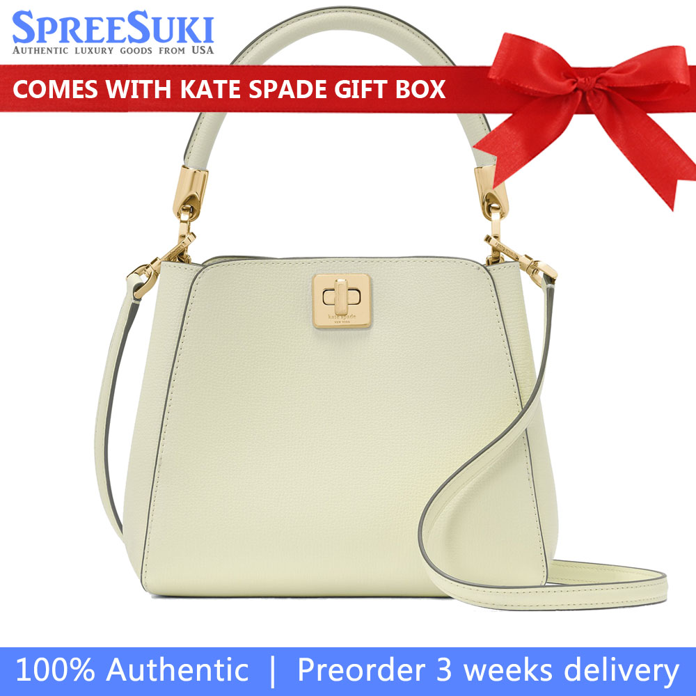 Kate Spade Phoebe Small Top Handle Bag Sage Bundle Light green # KF553