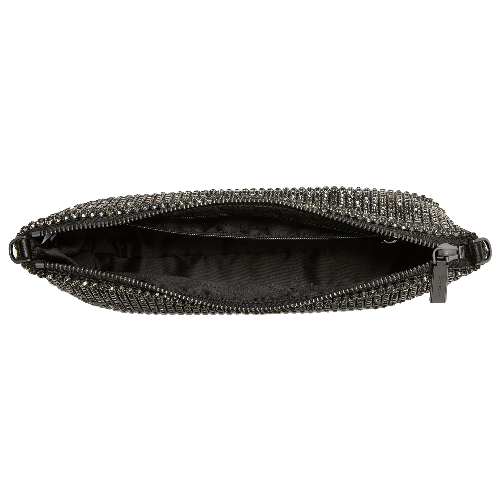 Kate Spade Andie Faux Crystal Mesh Small Shoulder Green Multi # KM650