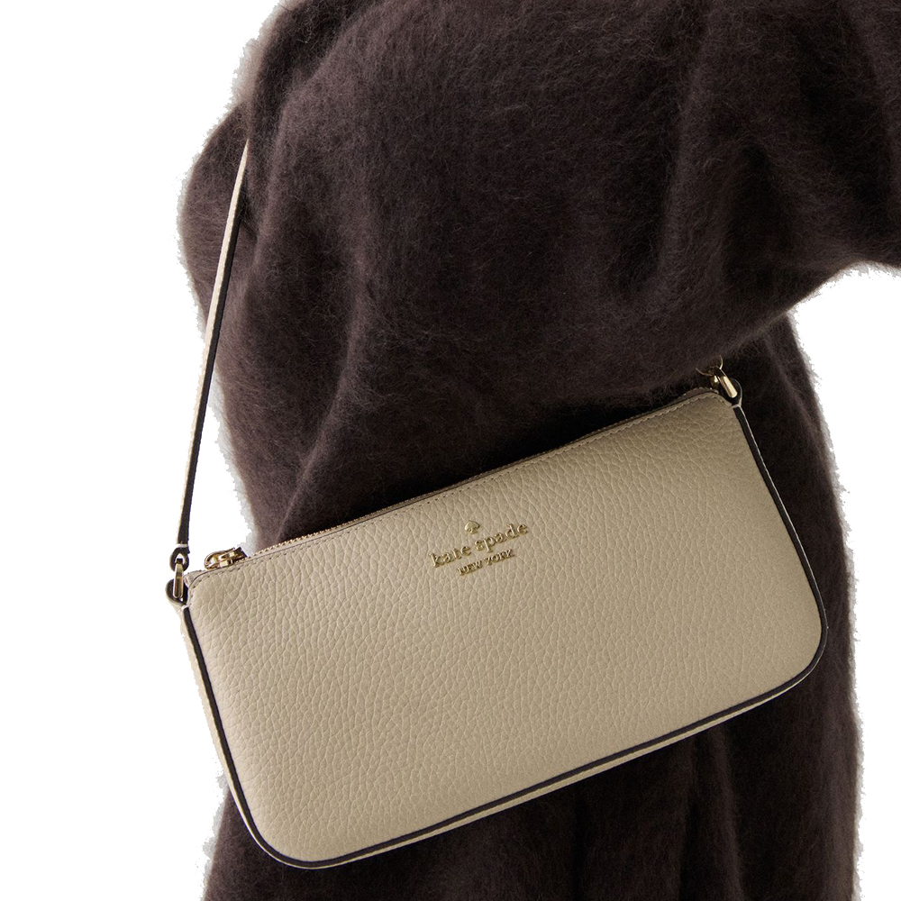 Kate Spade Juliette Convertible Wristlet Light Sand # KM512