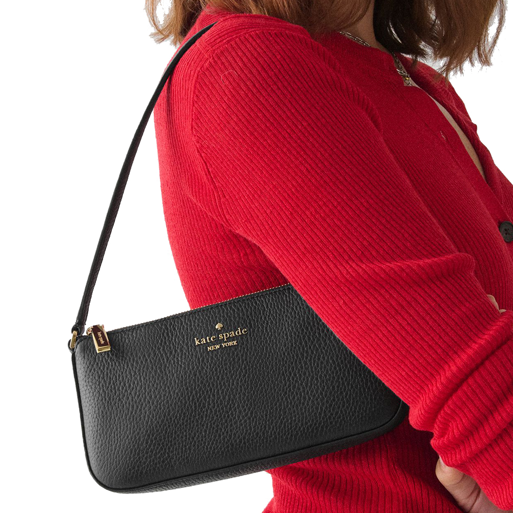 Kate Spade Juliette Convertible Wristlet Black # KM512