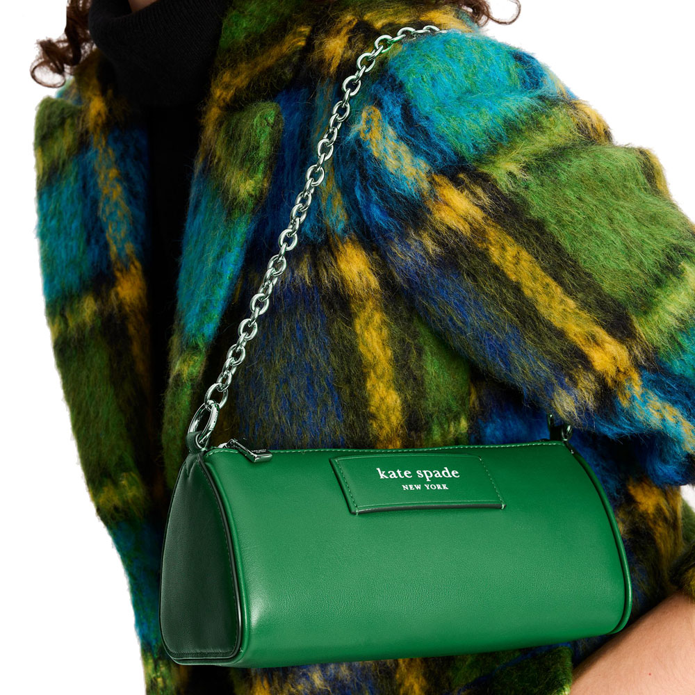 Kate Spade Label Pochette Watercress Green # KI726-1