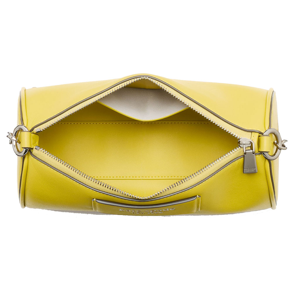 Kate Spade Label Pochette Tigers Eye Yellow # KI726-1