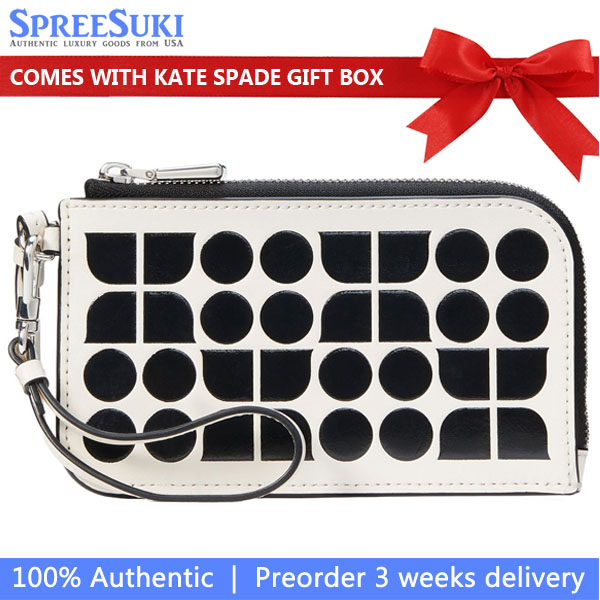 Kate Spade Noel Wristlet Black Multi # KF970