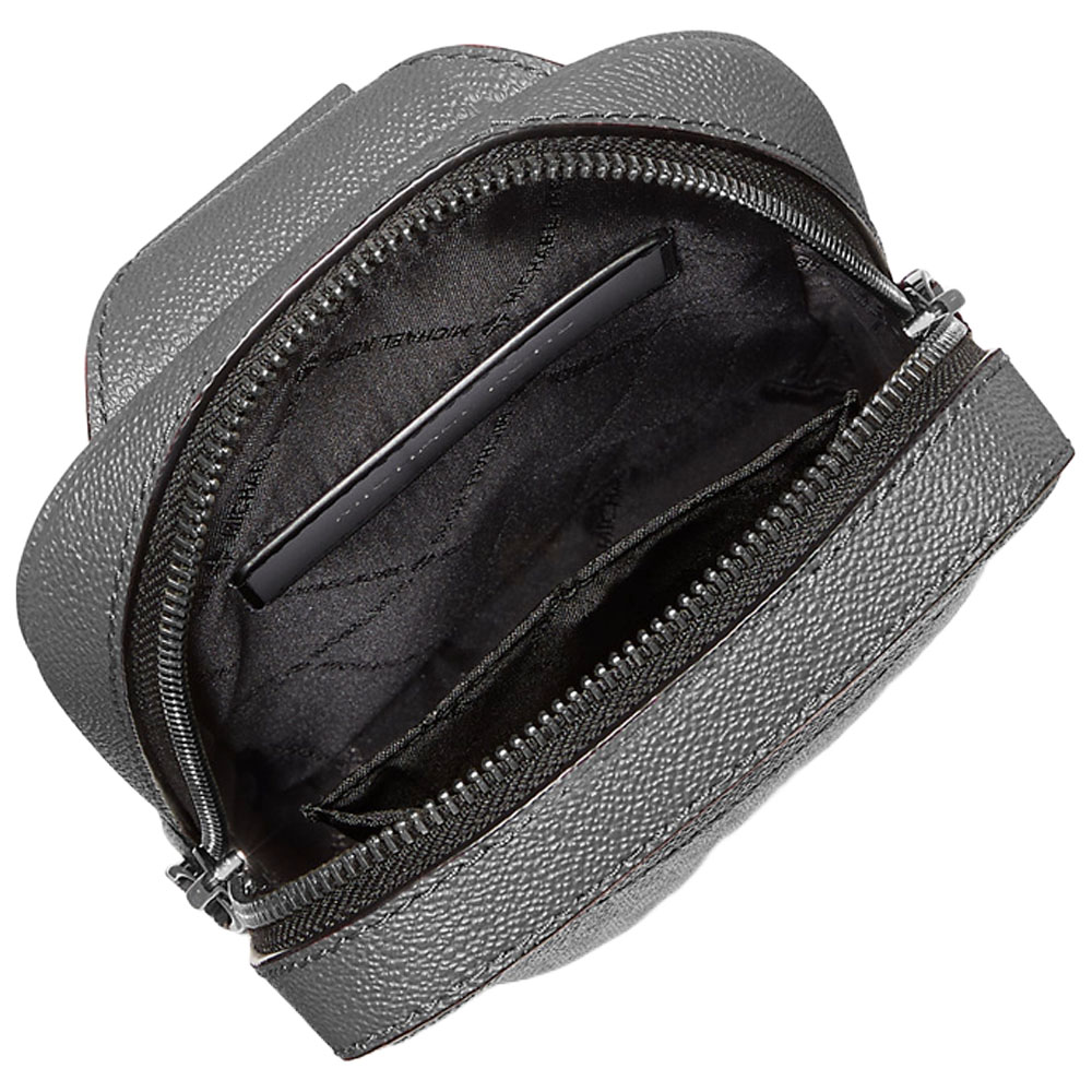 Michael Kors Cooper Medium Signature Logo Sling Pack Gunmetal Grey # 37F5LCOC2O