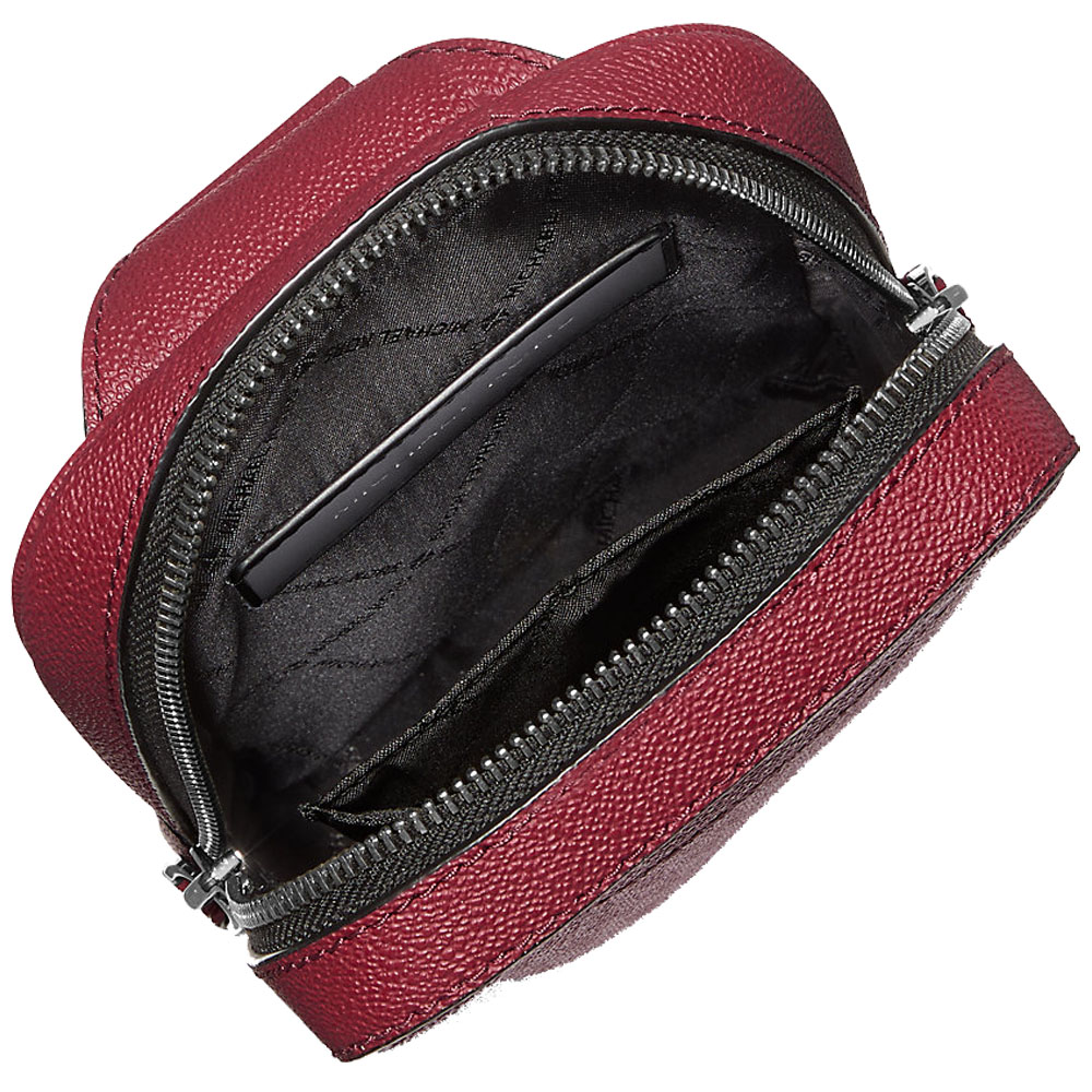 Michael Kors Cooper Medium Signature Logo Sling Pack Cherry Red # 37F5LCOC2O