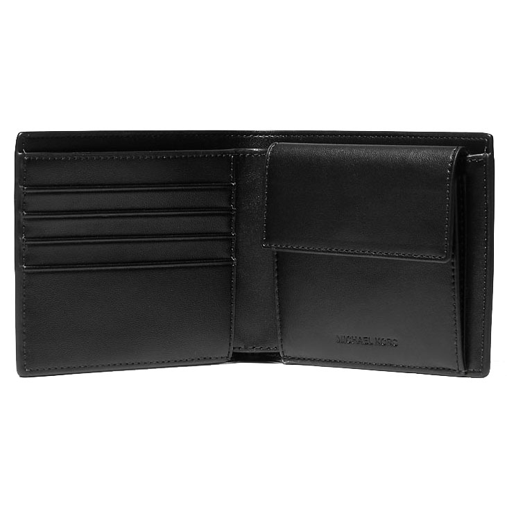 Michael Kors Cooper Logo Billfold Wallet With Coin Pouch Bright White # 36U9LCRF3B