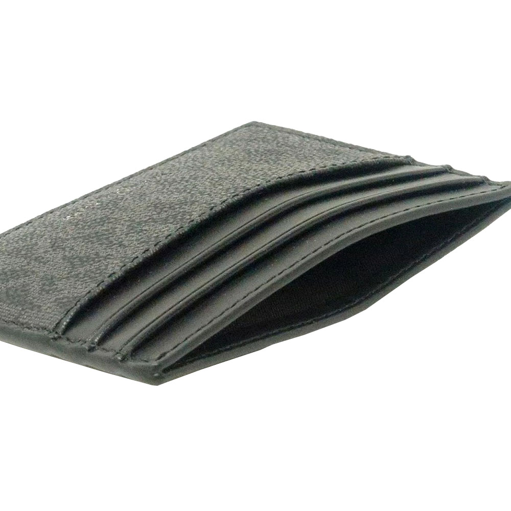 Michael Kors Cooper Signature Logo Card Case Black # 36U9LCRD1B