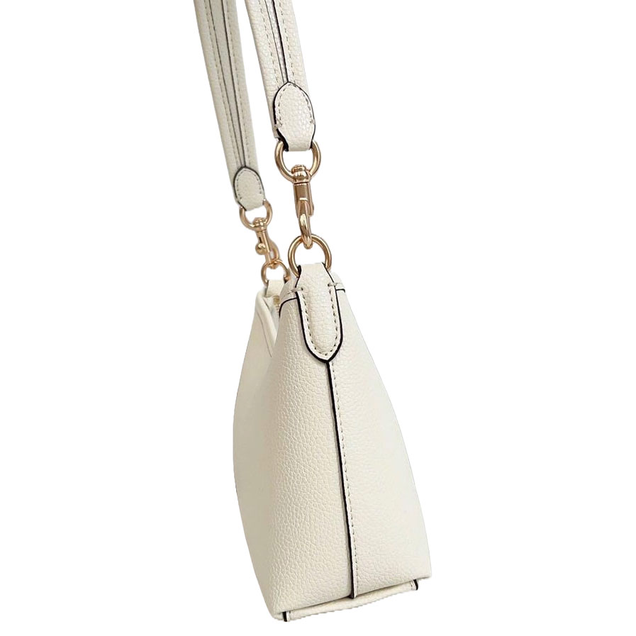 Coach Laurel Small Shoulder Bag Chalk White # CBH16