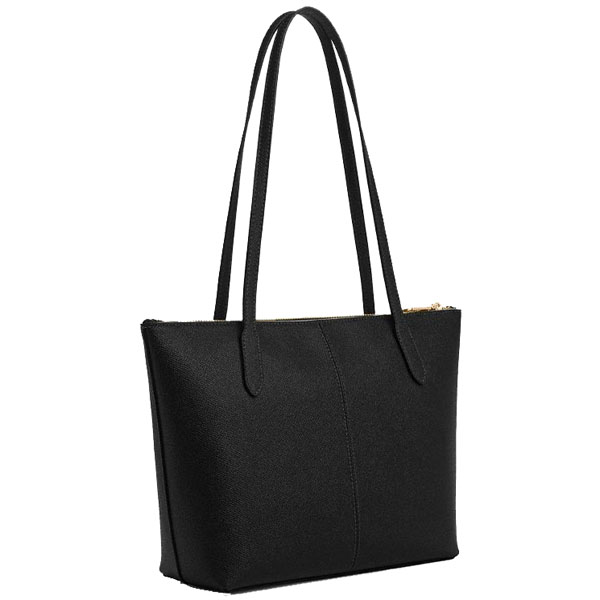 Coach Fiona Zip Tote Bag Black # CW395