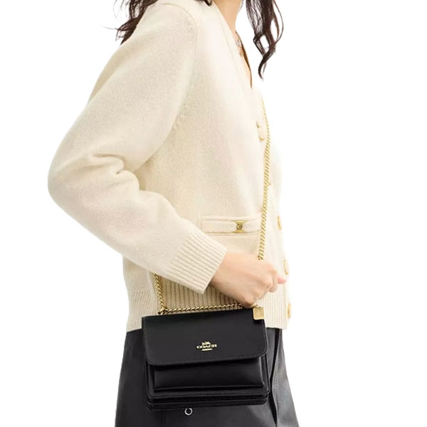 Coach Mini Klare Crossbody Bag Black # CBI23