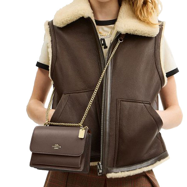 Coach Mini Klare Crossbody Bag Dark Stone Dark Grey # CBI23