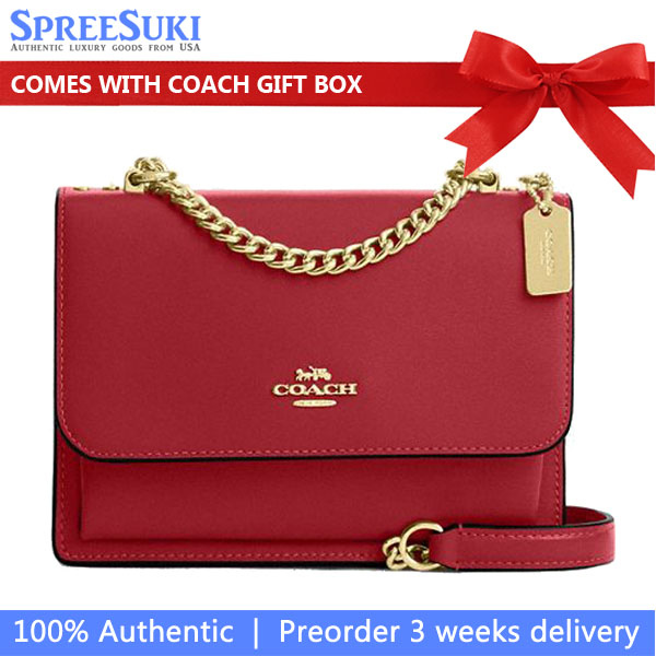 Coach Mini Klare Crossbody Bag True Red # CBI23