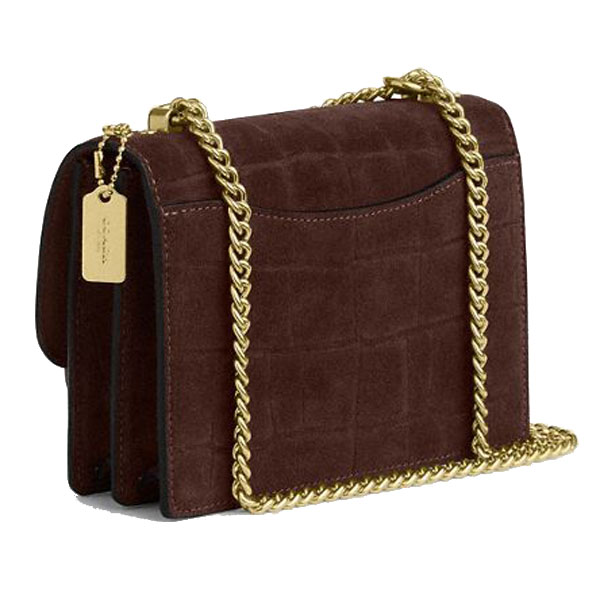 Coach Mini Klare Crossbody Bag Maple Dark Brown # CCE09