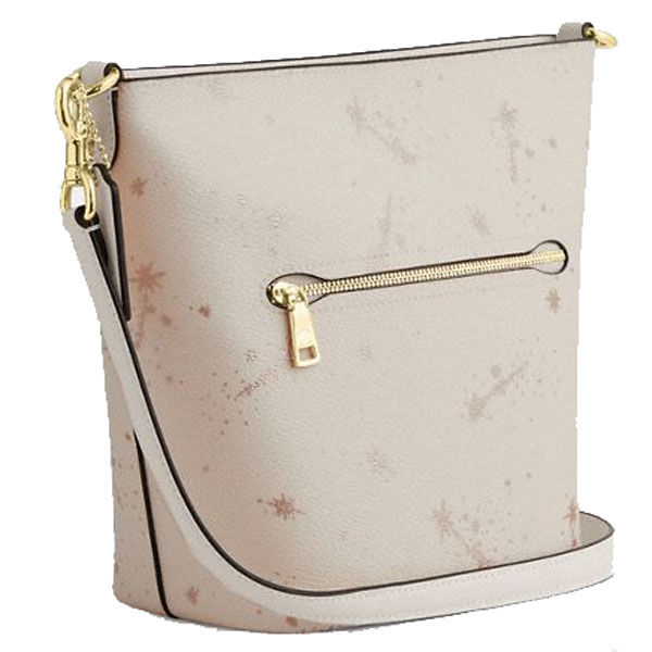 Coach Logan Duffle Bag With Star Print Chalk Multi Off White # CCL32