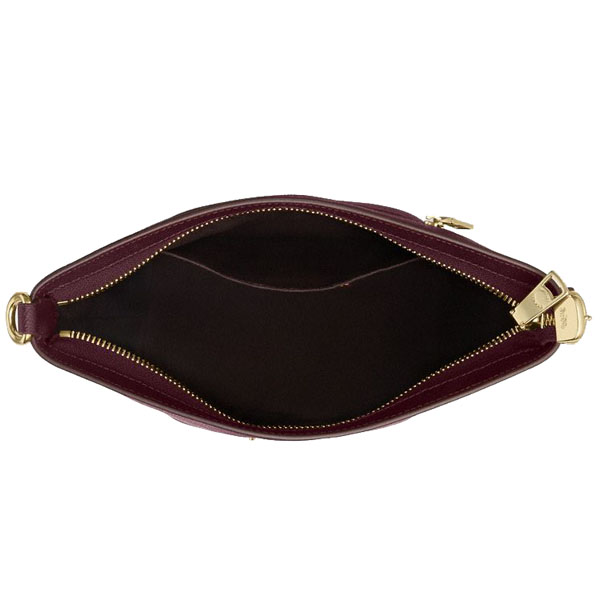 Coach Logan Duffle Bag Dark Wine # CCL34