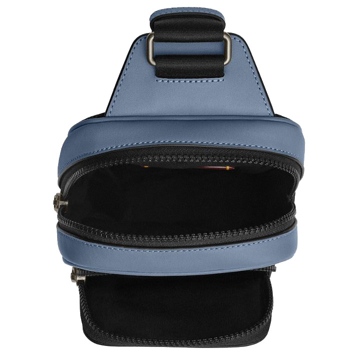 Coach Racer Sling Pack Pale Lapis Light blue # CU252