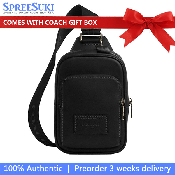 Coach Racer Sling Pack Black # CX071