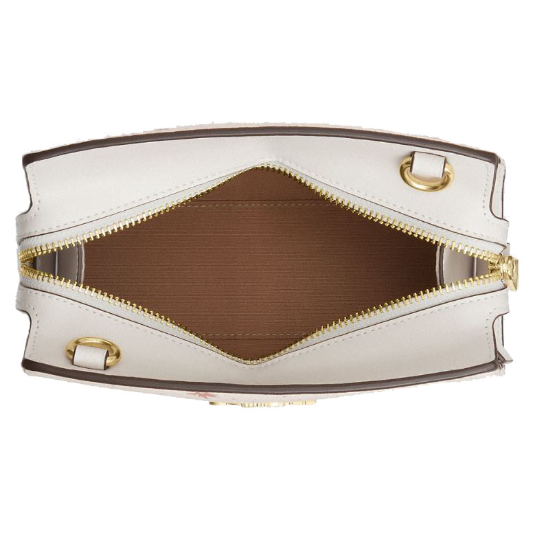 Coach Gia Crossbody Bag With Star Print Chalk Multi White # CCK78