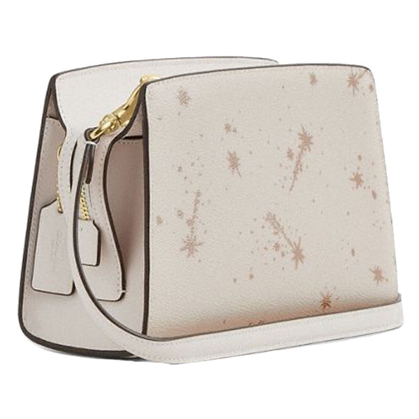 Coach Gia Crossbody Bag With Star Print Chalk Multi White # CCK78