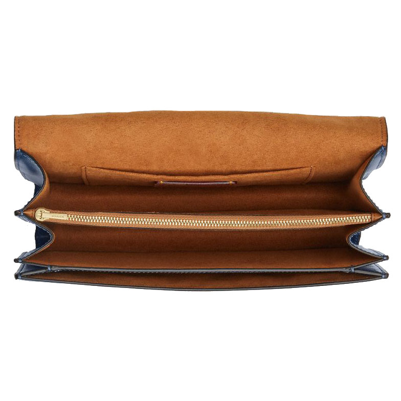 Coach Klare Envelope Crossbody Bag Deep Blue # CBI98