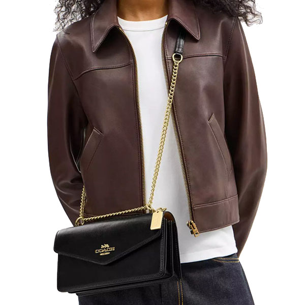 Coach Klare Envelope Crossbody Bag Black # CBI98